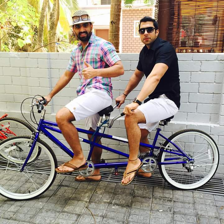 Unique Transport Facility Goa - Tandem Bike Hired From Zense Resort GOA